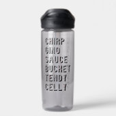 Bouteille D'eau Argot de hockey - Chirp Gino Sauce Bucket Tendy Ce (Arrière)