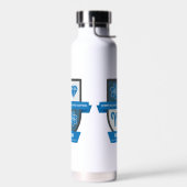 Bouteille D'eau Aries Crest d'anniversaire™ pour 21-31 mars (Gauche)