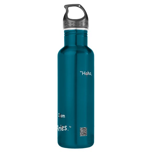 Bouteille D'eau Aries Fun & Inspiration Design pour un usage quoti (Dos)