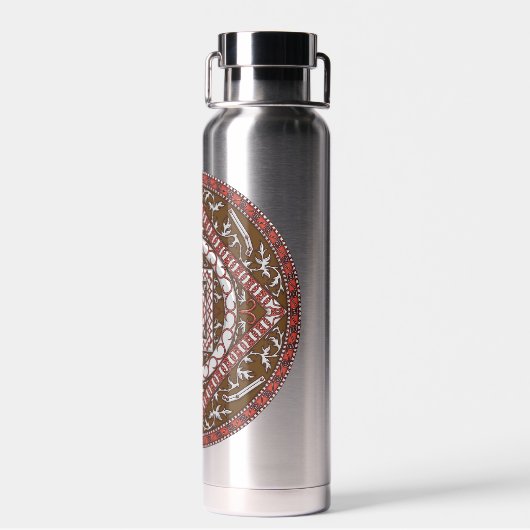 Bouteille D'eau Aries Mandala (Arrière)