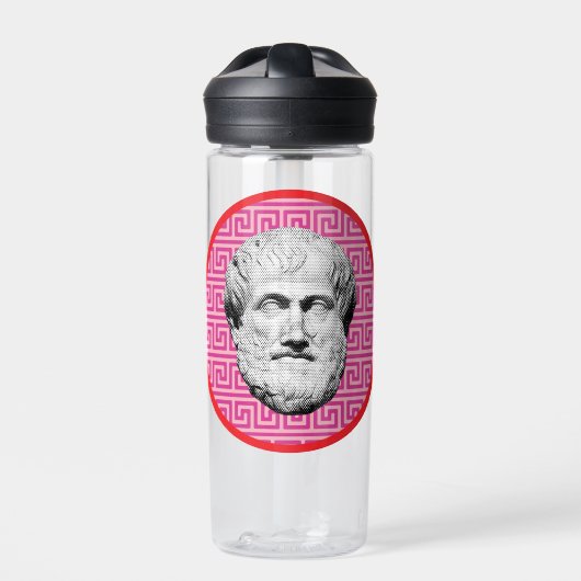 Bouteille D'eau Aristote philosophe grec (Extérieur)