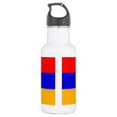 Bouteille D'eau Arménie Drapeau Liberty Bottle (Dos)