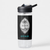 Bouteille D'eau Armoiries de Guam Fitness & Guamaian / drapeau (Gauche)