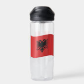 Bouteille D'eau Armoiries de l'Albanie, Drapeau, Albanie (Arrière)