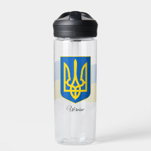 Bouteille D'eau Armoiries de l'Ukraine, Drapeau, Ukraine