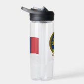 Bouteille D'eau Armoiries de Mongolie, Drapeau, Mongolie (Droite)