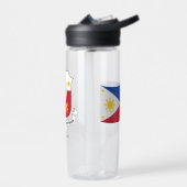 Bouteille D'eau Armoiries des Philippines, Drapeau, Philippines (Gauche)