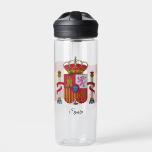 Bouteille D'eau Armoiries d'Espagne, Drapeau, Espagne
