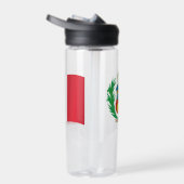 Bouteille D'eau Armoiries du Pérou, Drapeau, Pérou (Droite)