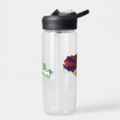 Bouteille D'eau Armoiries du Tibet, Carte, Drapeau, Tibet (Gauche)