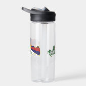 Bouteille D'eau Armoiries du Tibet, Carte, Drapeau, Tibet (Droite)