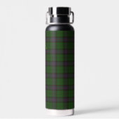 Bouteille D'eau Armstrong Official Clan Tartan avec vos initiales (Arrière)
