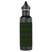 Bouteille D'eau Armstrong Official Clan Tartan avec vos initiales (Gauche)