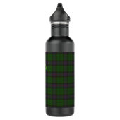 Bouteille D'eau Armstrong Official Clan Tartan avec vos initiales (Droite)