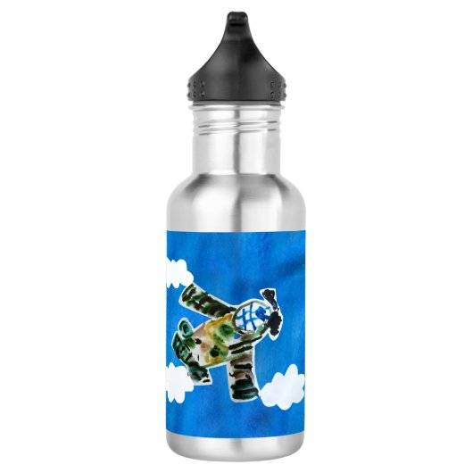 Bouteille D'eau Army Jet "Art by Kids" (Droite)