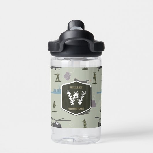 Bouteille D'eau Army Military Camouflage Green Camo Pattern (Salle de sport)