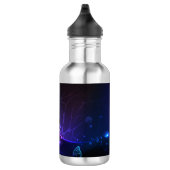 Bouteille D'eau Arrière - plan avec papillons de nuit (Droite)