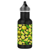 Bouteille D'eau Arrière - plan citron (Droite)