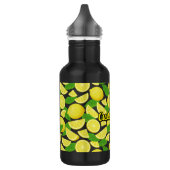 Bouteille D'eau Arrière - plan citron (Gauche)
