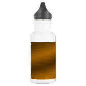 Bouteille D'eau Arrière - plan de bronze brossé (Gauche)