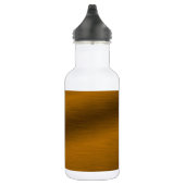 Bouteille D'eau Arrière - plan de bronze brossé (Droite)