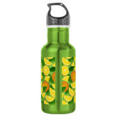 Bouteille D'eau Arrière - plan orange (Dos)