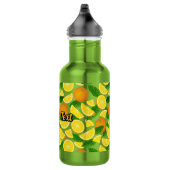 Bouteille D'eau Arrière - plan orange (Droite)