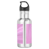 Bouteille D'eau Arrière - plan rose brillant (Dos)