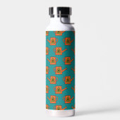Bouteille D'eau Arrosage orange avec tournesol (Gauche)