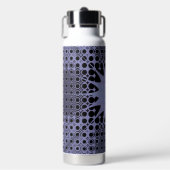 Bouteille D'eau Art abstrait espace violet fractal (Salle de sport)