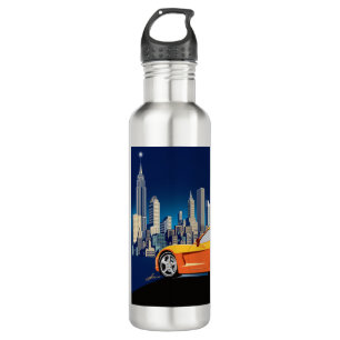 BOUTEILLE D'EAU ART AUTOMOBILE DE VETTE ÉLÉGANT