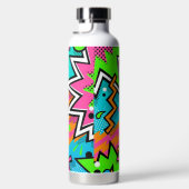 Bouteille D'eau Art de la pop rétro moderne (Droite)