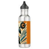 Bouteille D'eau Art Déco féminin puissant (Droite)