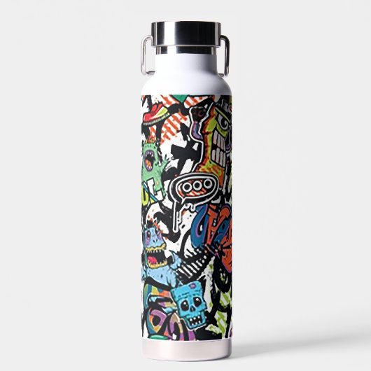 Bouteille D'eau Art du graffiti (Avant)