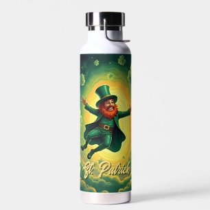 Bouteille D'eau Art magique de la Saint-Patrick par un lutin