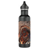 Bouteille D'eau Art moderne Brown et orange (Droite)