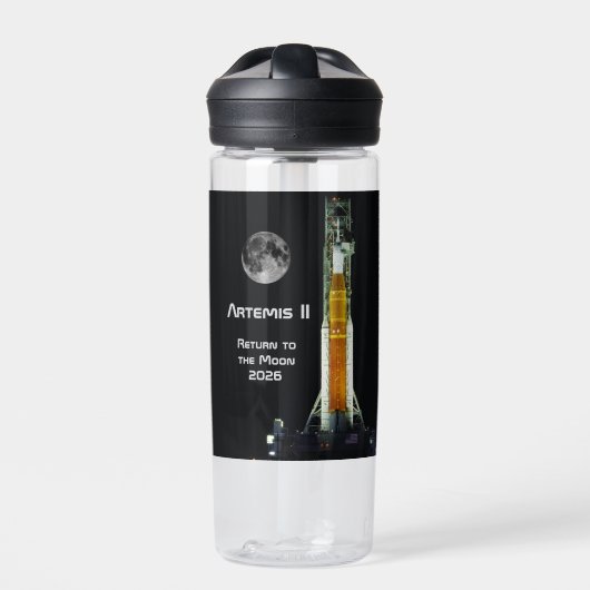 Bouteille D'eau Artemis II Moon Mission (Extérieur)