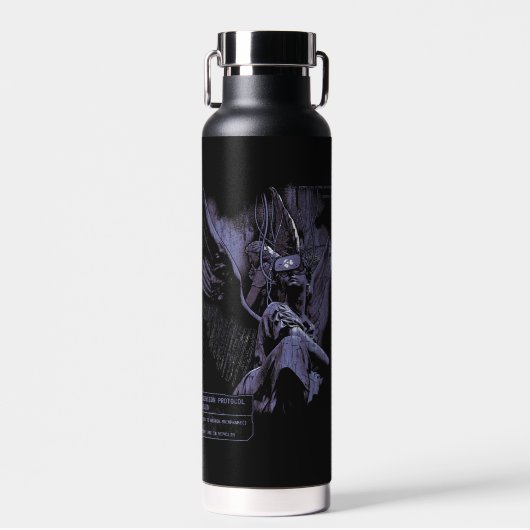 Bouteille D'eau Ascension refusée - Techno-Goth Street Design (Avant)