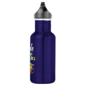 BOUTEILLE D'EAU ASSEZ PURPLE J'AIME LE DESIGN GYMNASTIQUE (Droite)