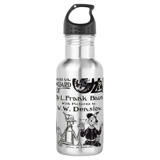 Bouteille D'eau Assistant Cadeaux Jour De Oz Graphisme Pour Les Ve (Devant)