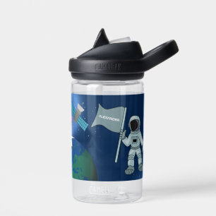 Bouteille D'eau Astronaut dans la galaxie spatiale Nom personnalis