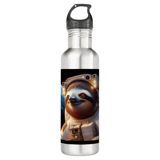 Bouteille D'eau Astronaute de Sloth (Devant)