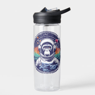 Bouteille D'eau Astronaute du singe spatial