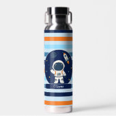 Bouteille D'eau Astronaute Fusée Espace Enfants (Avant)
