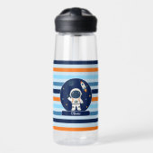 Bouteille D'eau Astronaute Fusée Espace Enfants (Avant)