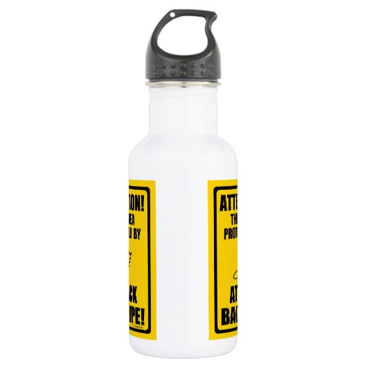 Bouteille D'eau Attaquer Bagpipe (Devant)