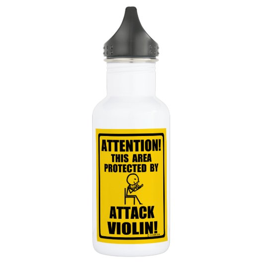 Bouteille D'eau Attaquer le violon (Gauche)