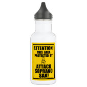 Bouteille D'eau Attaquer Soprano Sax (Gauche)