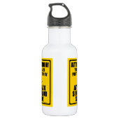 Bouteille D'eau Attaquer Soprano Sax (Dos)