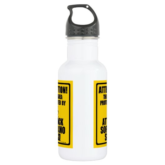 Bouteille D'eau Attaquer Soprano Sax (Dos)